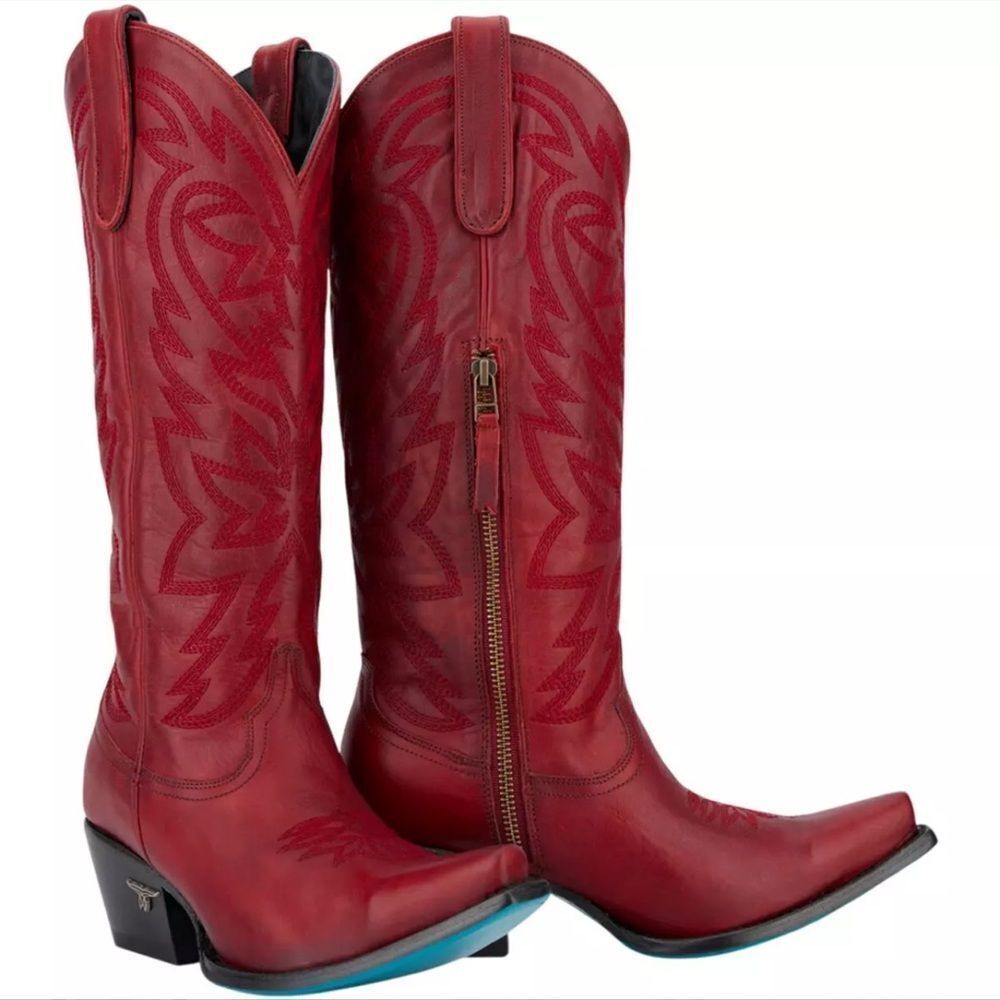 Lane Smokeshow Western Boots in Red